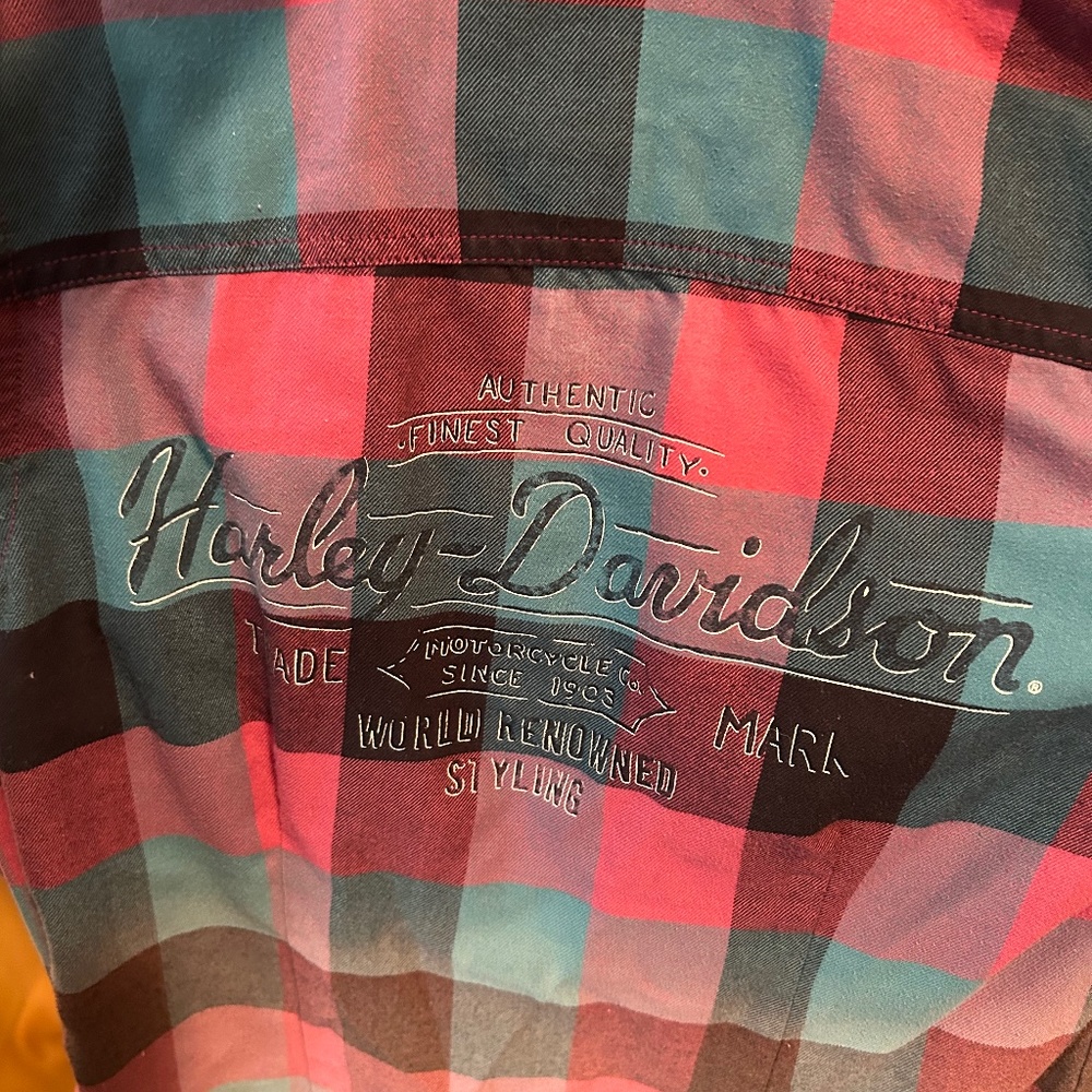 Harley Davidson Button Up